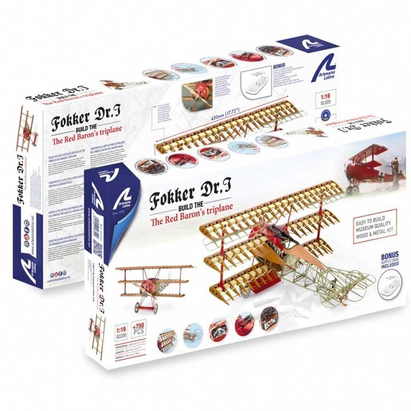 1/16 Fokker Dr.1 20350 Artesania Latina