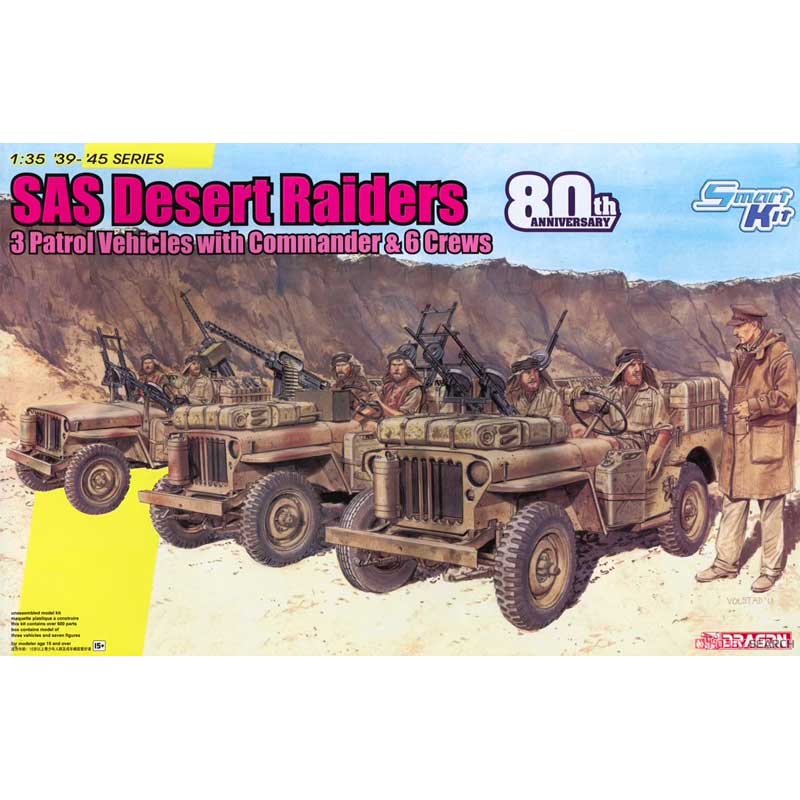 Dragon SAS 4X4 Desert Raider (1/6) 75038