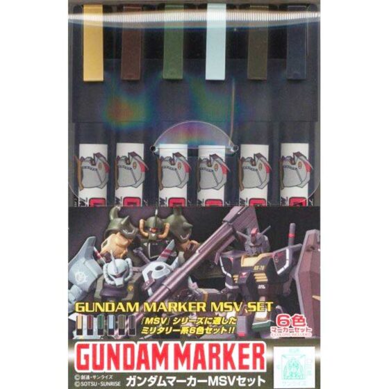 Mr Hobby - Gundammarker MSV Marker Set GMS-127