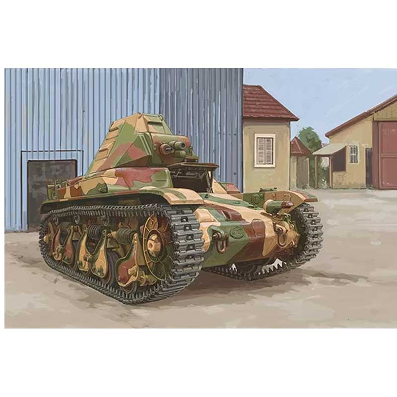 1/35 French R35 with FCM Turret 83894 Hobbyboss