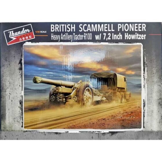 Thunder Model British Scammell Pioneer R100 & Howitzer (1/35) 35212
