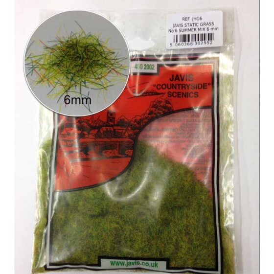 Javis Static Grass Summer (6mm) JHG6 Javis Static Grass Summer (6mm) JHG6
