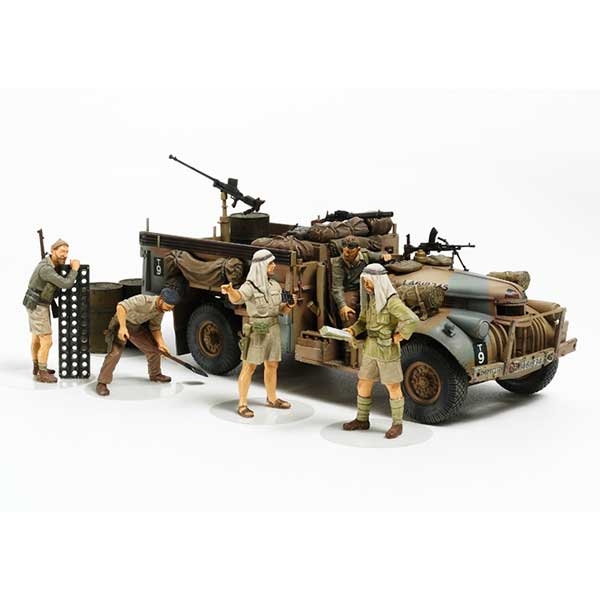 Tamiya LRDG with 7 figures (1/35) 32407