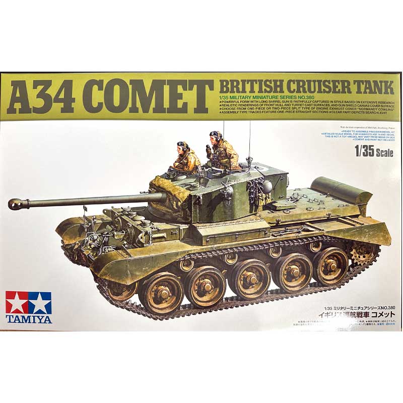 Tamiya British Cruiser Tank A34 Comet (1/35) 35380