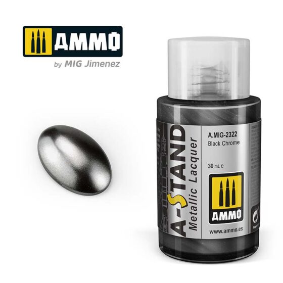 30ml Black Chrome Ammo A.MIG-2322