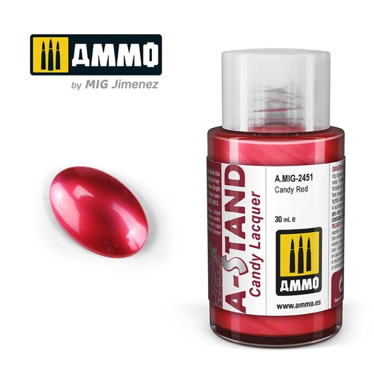 Ammo AMIG2451 30ml Candy Red