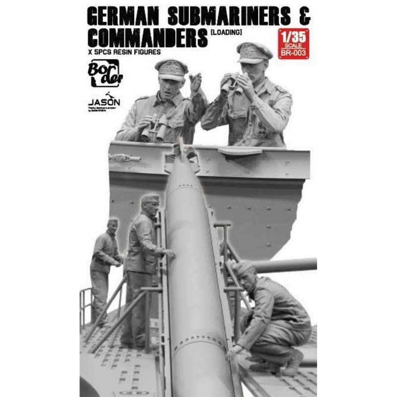 Border Model German DKM Type VII-C Torpedo Crew (1/35) BR-003