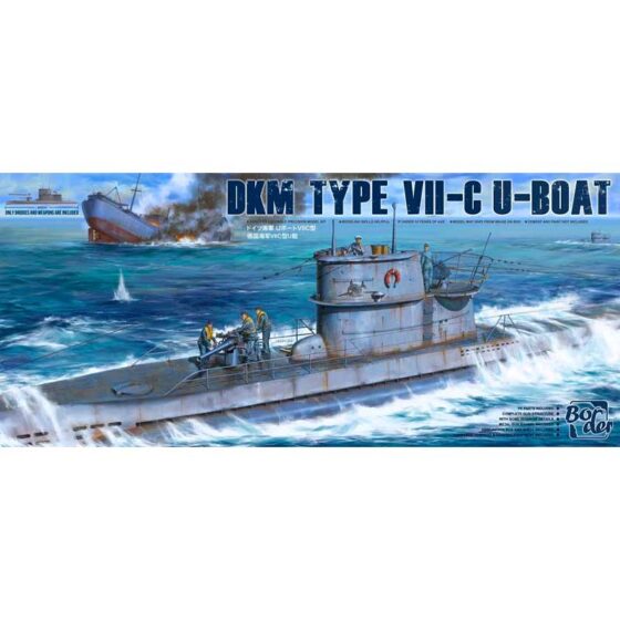 Border Model DKM Type VII-C U-Boat Upper Deck (1/35) BS-001