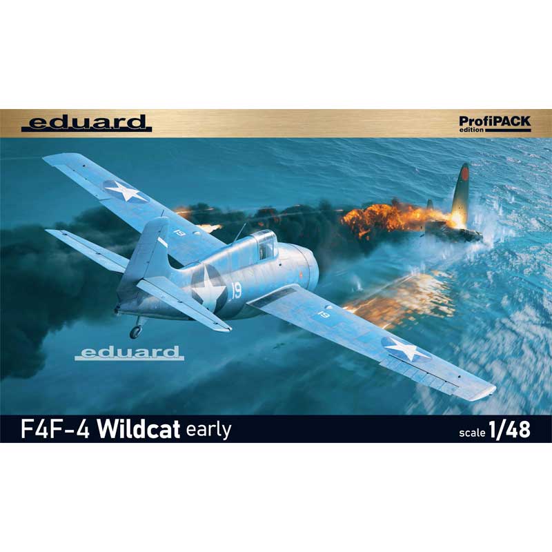 Eduard Grumman F4F-4 Wildcat early ProfiPACK Edition (1/48) 82202