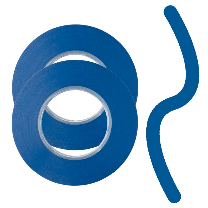 6mm x 18m Flexible Masking Tape (Twin Pack) Modelcraft PMA3006