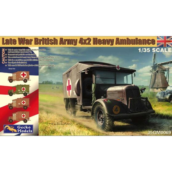 Gecko Models Late War British Army 4x2 Heavy Ambulance (1/35) 35GM0069