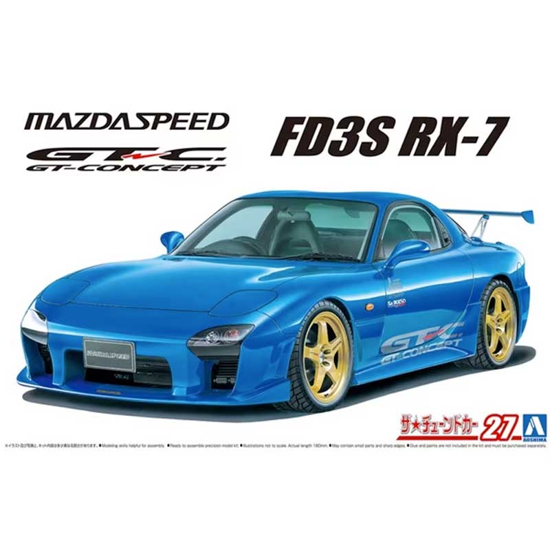 1/24 Mazda Speed FD3S RX-7 A Spec GT Concept '99 061473 Aoshima