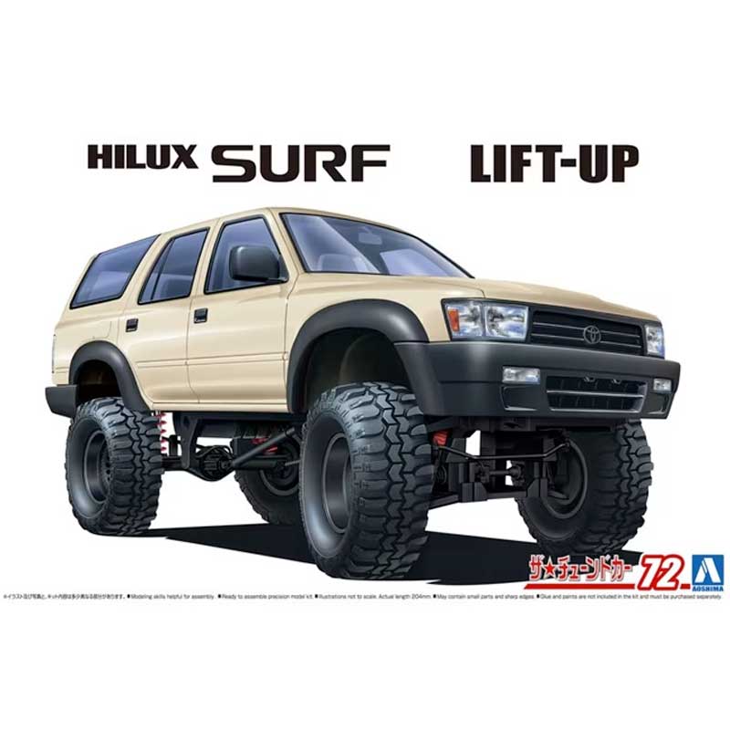 1/24 VZN130G Hilux Surf Lift-up '91 063972 Aoshima