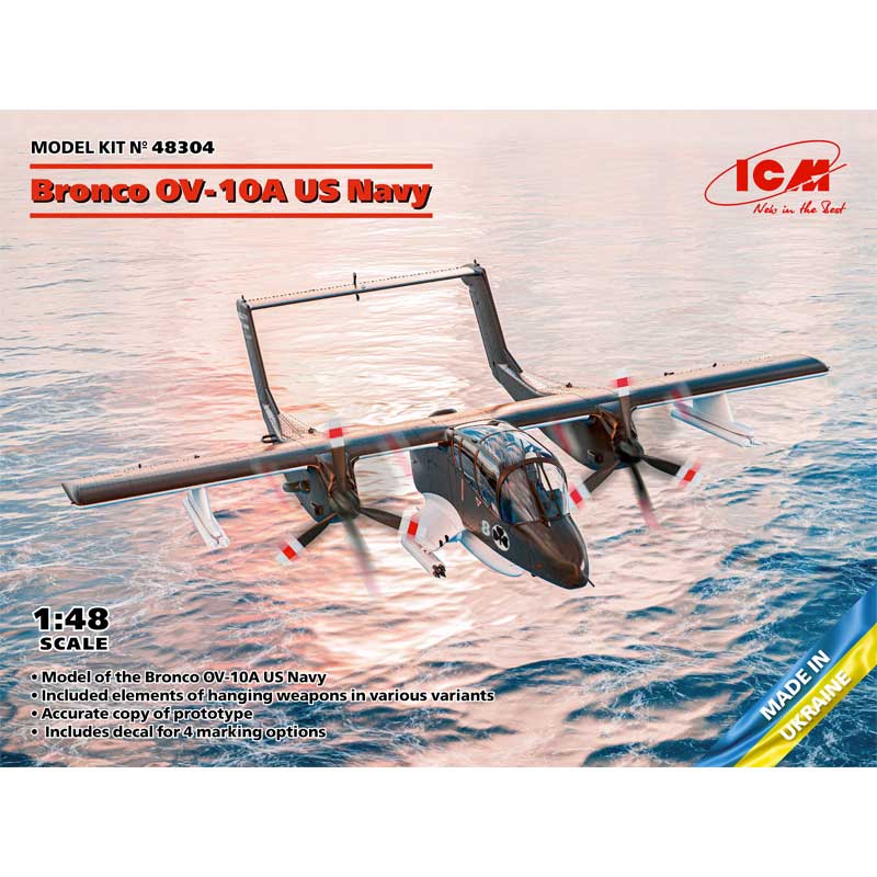 1/48 Bronco OV-10A US Navy 48304 ICM