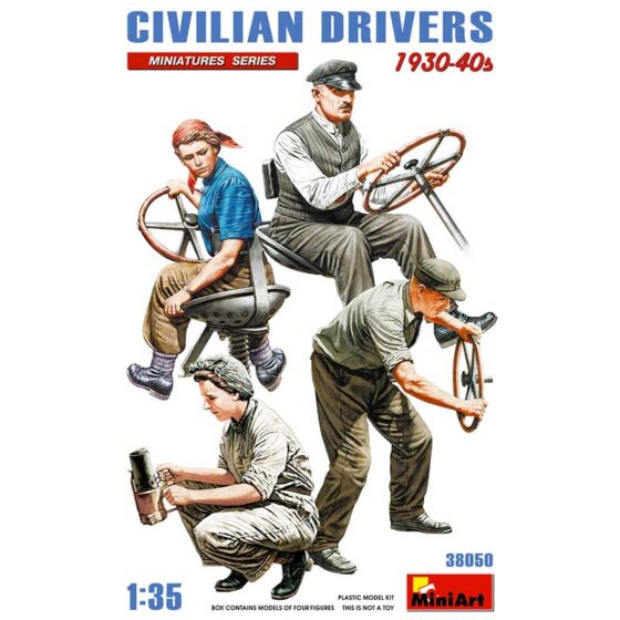 Miniart Civilian Drivers 1930-40s 38050 (1/35) 38050
