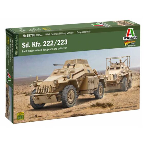 Italeri Sd. Kfz. 222/223 (1/56) W15769
