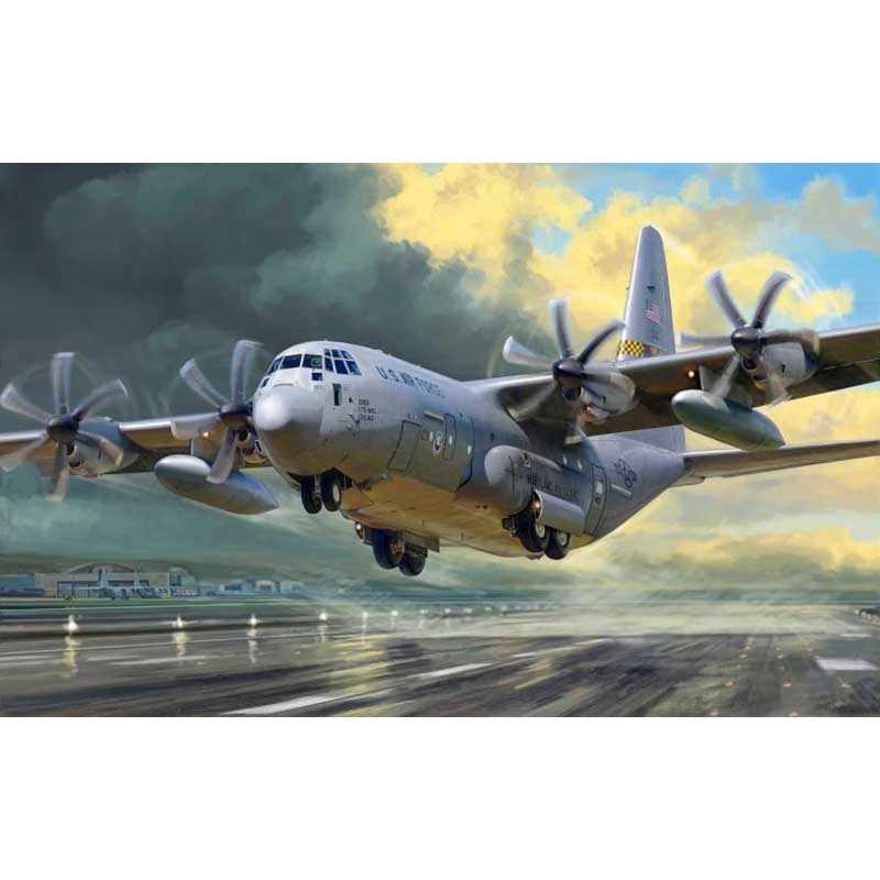 Zvezda American Military Transport Plane C-130J (1/72) 7325