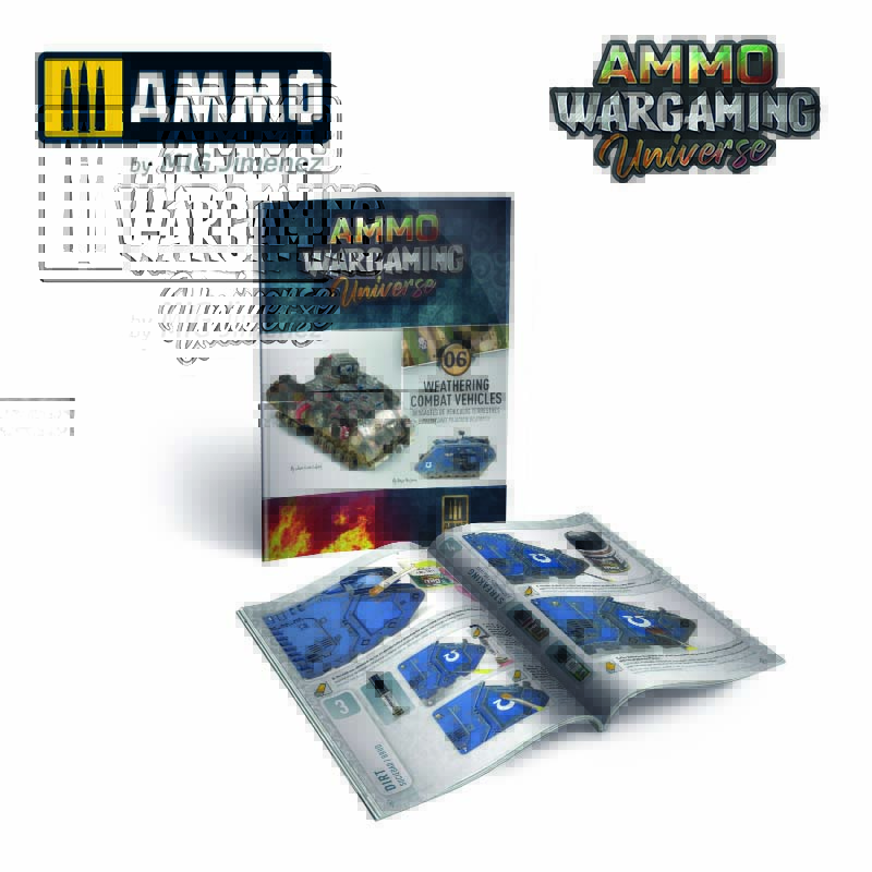 Wargaming Universe #06 – Weathering Combat Vehicles A.MIG-7925 Ammo Wargaming Universe #06 – Weathering Combat Vehicles A.MIG-7925 Ammo