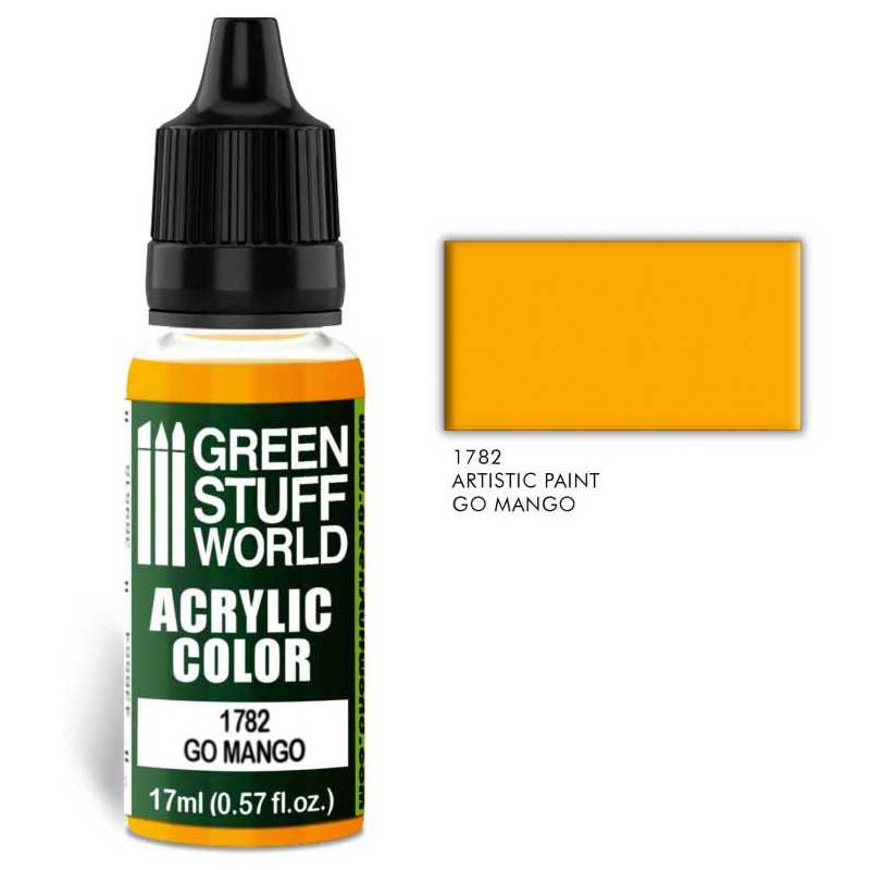 Green Stuff World - Acrylic Color Go Mango (17ml)