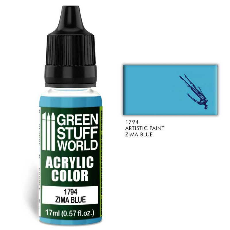 Green Stuff World - Acrylic Color Zima Blue (17ml)