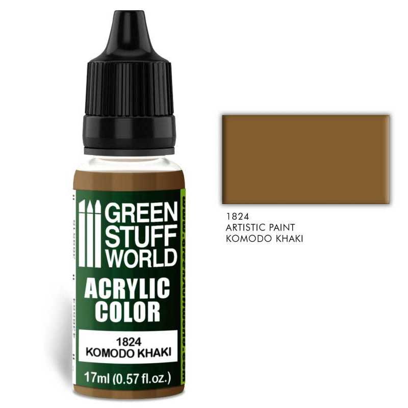 Green Stuff World - Acrylic Color Komodo Khaki (17ml)