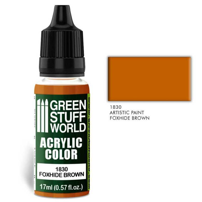 Green Stuff World - Acrylic Color Foxhide Brown (17ml)