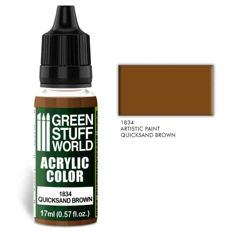 Green Stuff World - Acrylic Color Quicksand Brown (17ml)