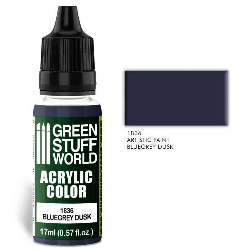 Green Stuff World - Acrylic Color Bluegrey Dusk (17ml)