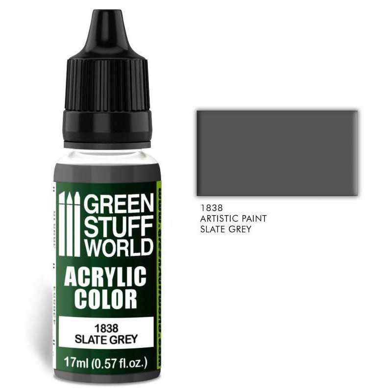 Green Stuff World - Acrylic Color Slate Grey (17ml)