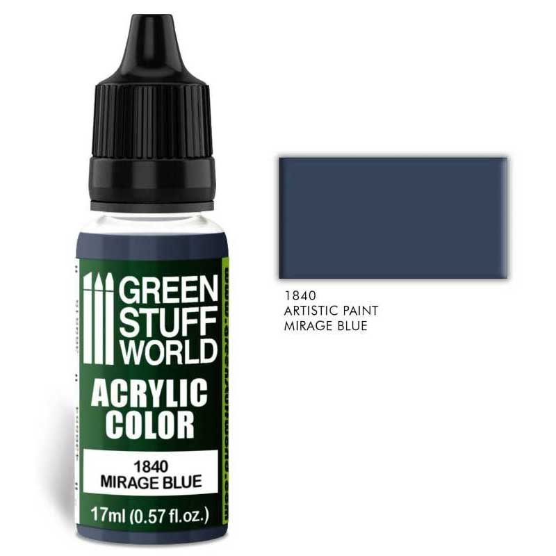 Green Stuff World - Acrylic Color Mirage Blue (17ml)