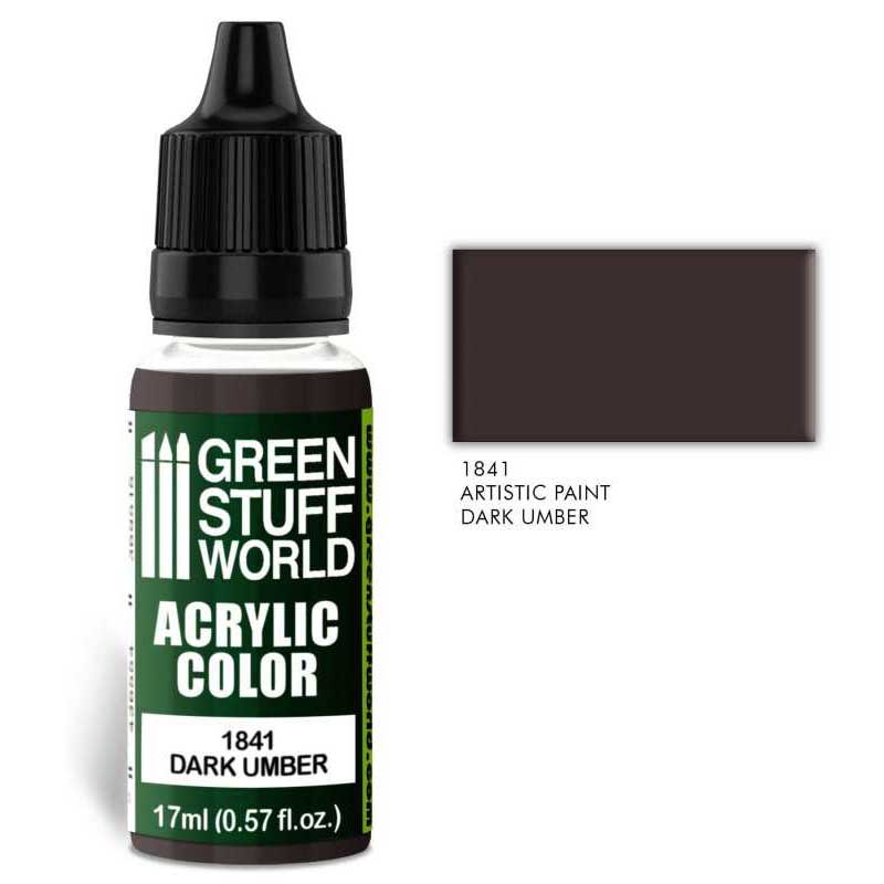 Green Stuff World - Acrylic Color Dark Umber (17ml)