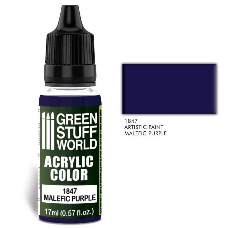 Green Stuff World - Acrylic Color Malefic Purple (17ml)