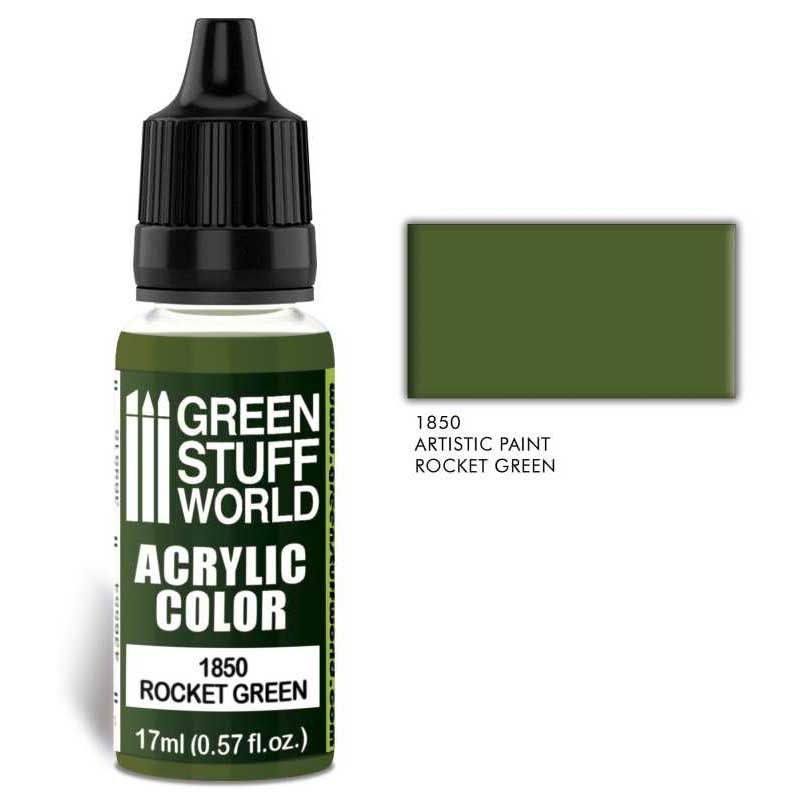 Green Stuff World - Acrylic Color Rocket Green (17ml)
