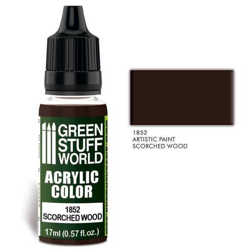 Green Stuff World - Acrylic Color Scorched Wood (17ml)