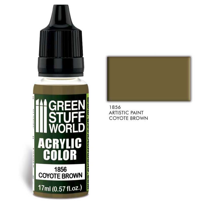 Green Stuff World - Acrylic Color Coyote Brown (17ml)