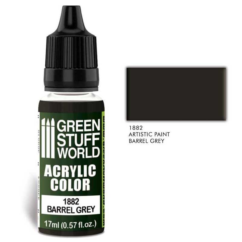 Green Stuff World - Acrylic Color Barrel Grey (17ml)