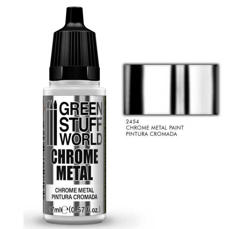 GreenStuffWorld 2454 17ml Chrome Paint
