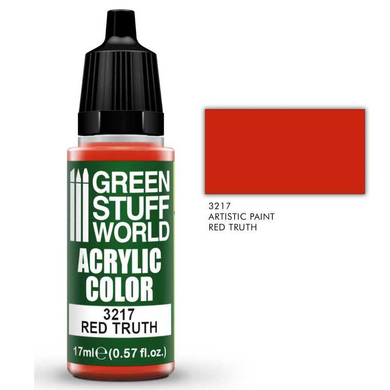 Green Stuff World - Acrylic Color Red Truth (17ml)