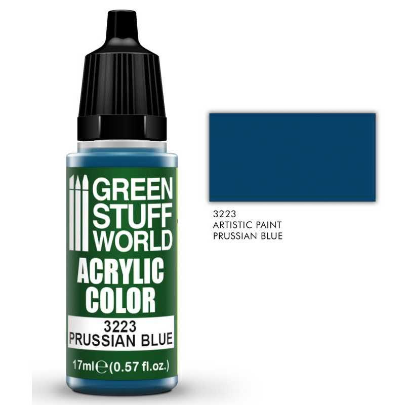 Green Stuff World - Acrylic Color Prussian Blue (17ml)