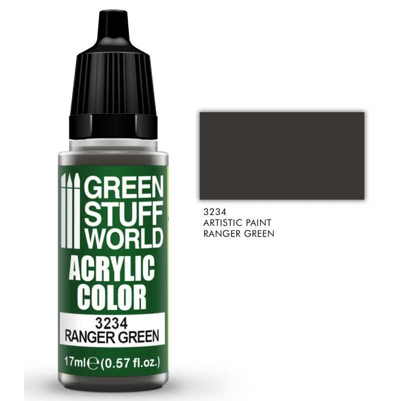 Green Stuff World - Acrylic Color Ranger Green (17ml)