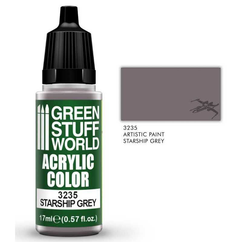 Green Stuff World - Acrylic Color Starship Grey (17ml)