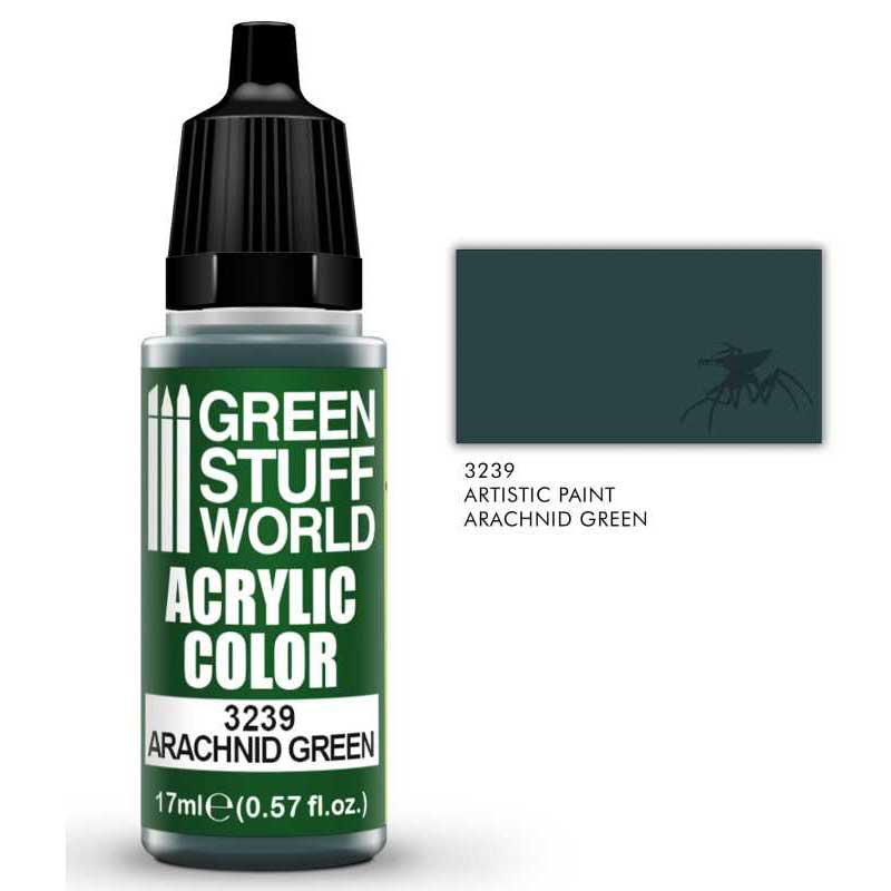 Green Stuff World - Acrylic Color Arachnid Green (17ml)