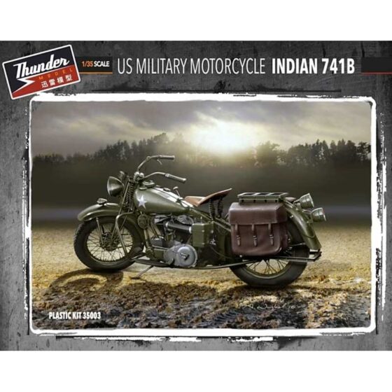 Thunder Model US Military Indian 741B (2 kits in box) (1/35) 35003
