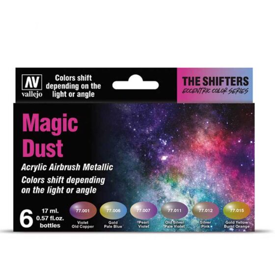 Vallejo Eccentric Colors The Shifters - Magic Dust Set 77.090