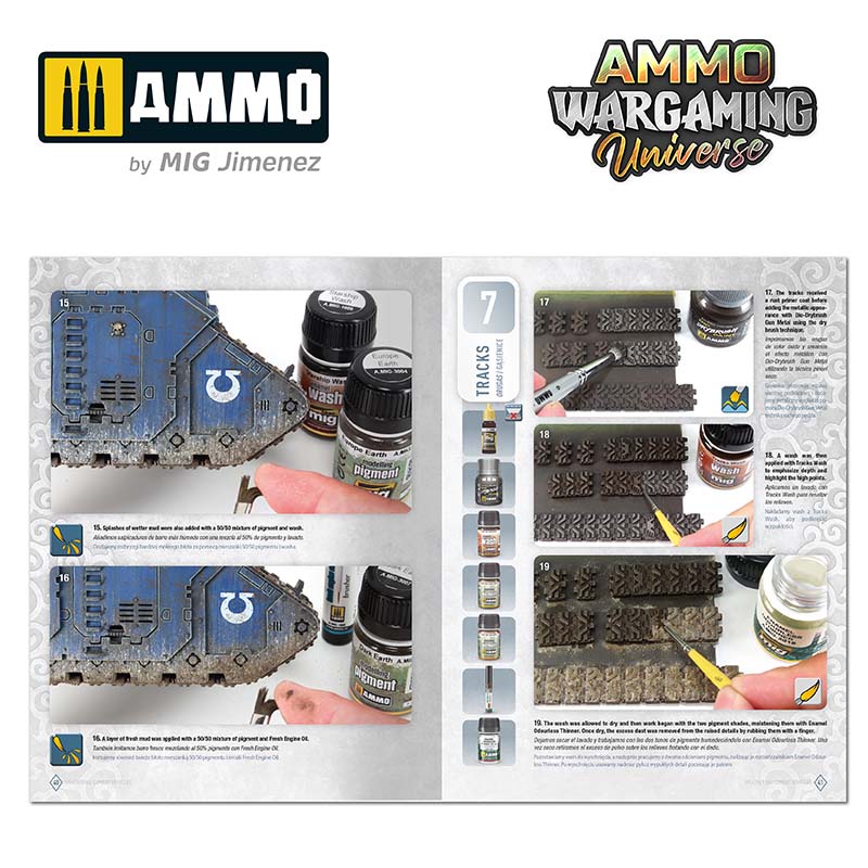 Wargaming Universe #06 – Weathering Combat Vehicles A.MIG-7925 Ammo Wargaming Universe #06 – Weathering Combat Vehicles A.MIG-7925 Ammo
