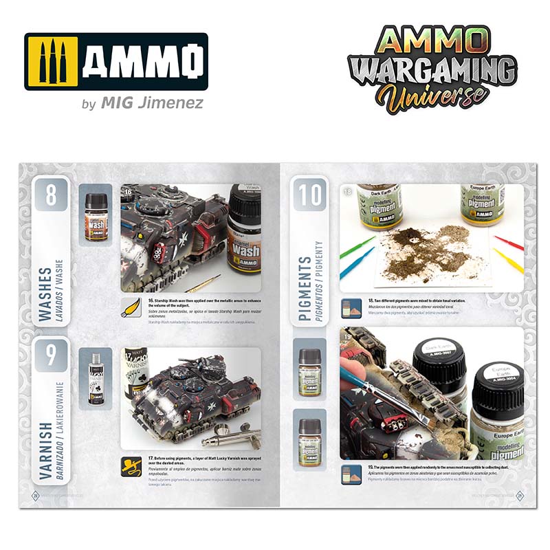 Wargaming Universe #06 – Weathering Combat Vehicles A.MIG-7925 Ammo Wargaming Universe #06 – Weathering Combat Vehicles A.MIG-7925 Ammo