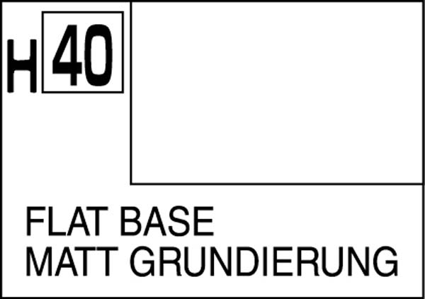 Mr Hobby Aqueous - Flat Base Flat (10ml) H-040