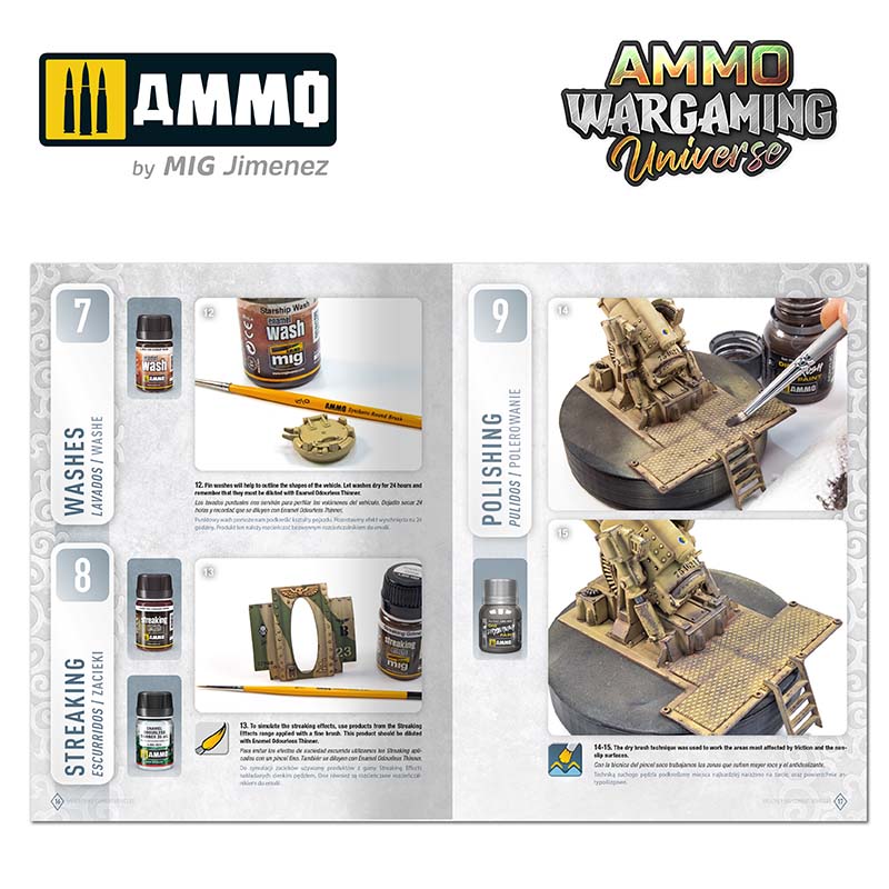 Wargaming Universe #06 – Weathering Combat Vehicles A.MIG-7925 Ammo Wargaming Universe #06 – Weathering Combat Vehicles A.MIG-7925 Ammo