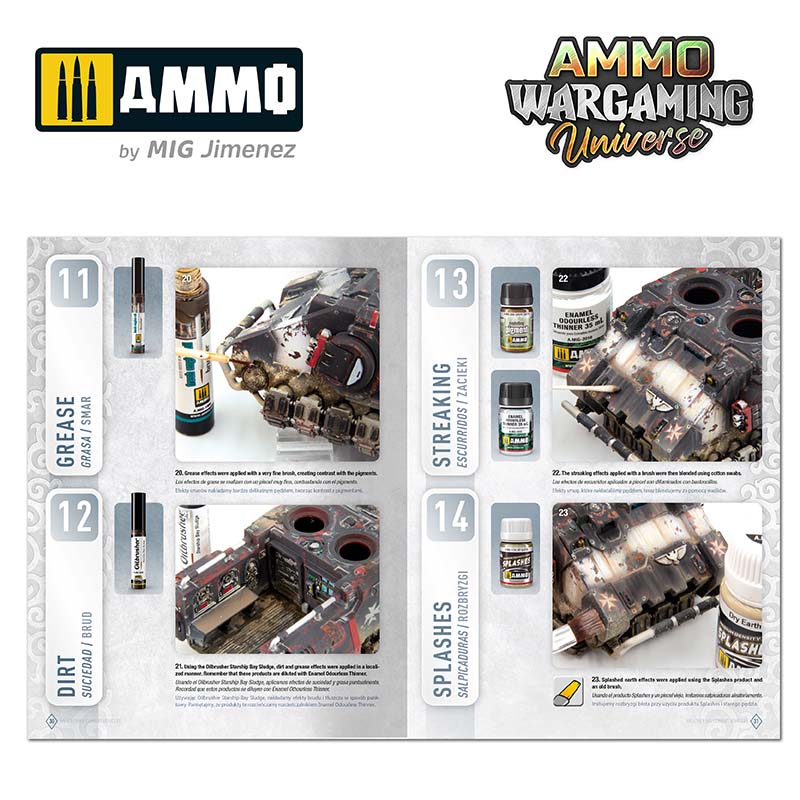 Wargaming Universe #06 – Weathering Combat Vehicles A.MIG-7925 Ammo Wargaming Universe #06 – Weathering Combat Vehicles A.MIG-7925 Ammo