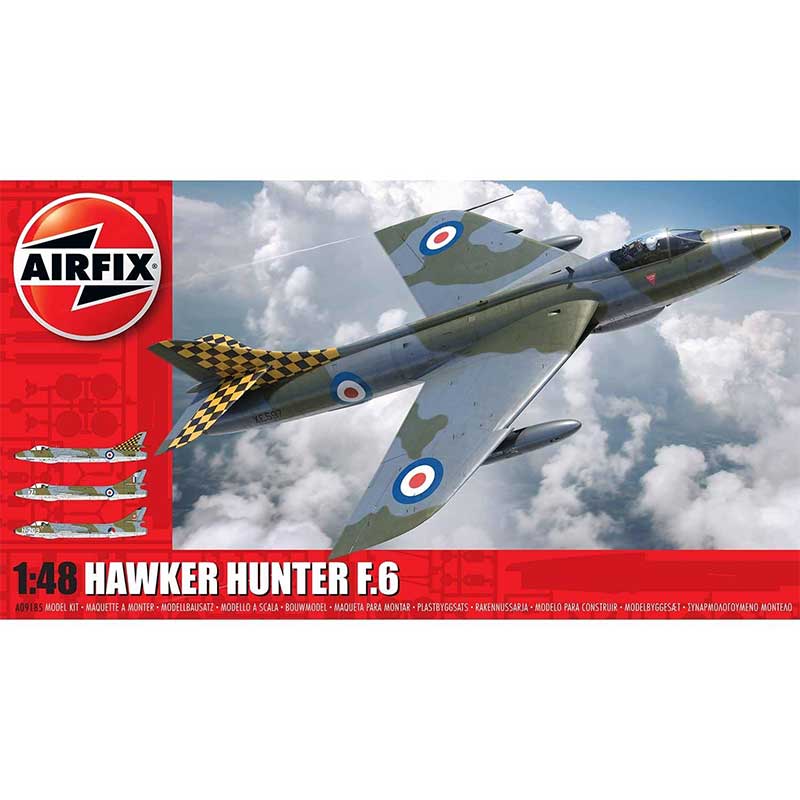 1/48 Hawker Hunter F6 Airfix A09185